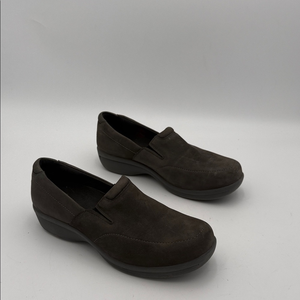 Worx by red wring gray Slip-On comfort Shoes clogs women 10M steel toe safety